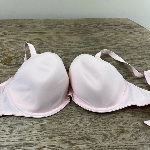 Freya Pink Moulded Balcony Underwire Bra Size 34J - Picture 2 of 7